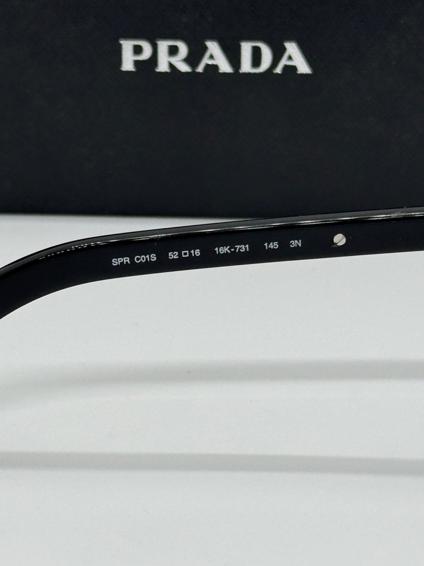 Prada SPRC01 Black x Silver