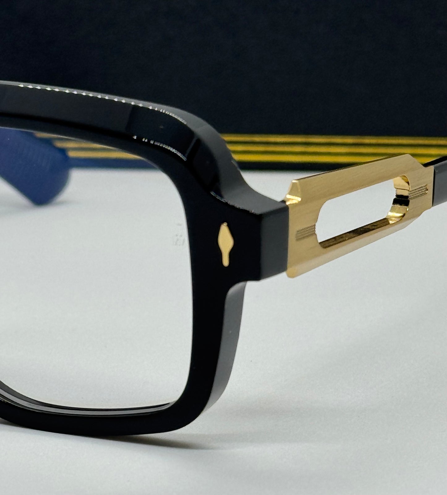 Jacques Marie Mage Fugue Black x Gold Frame