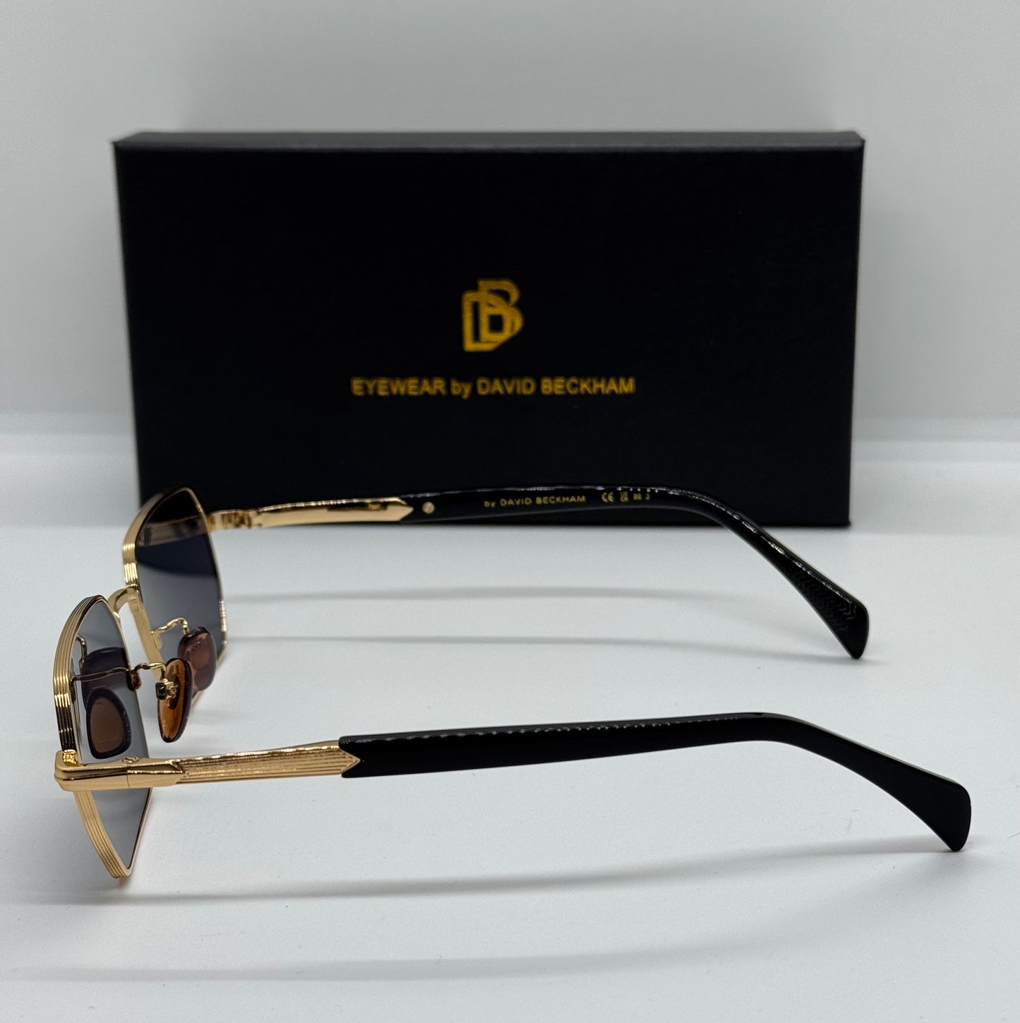 David Beckham DB1174/S Black x Gold