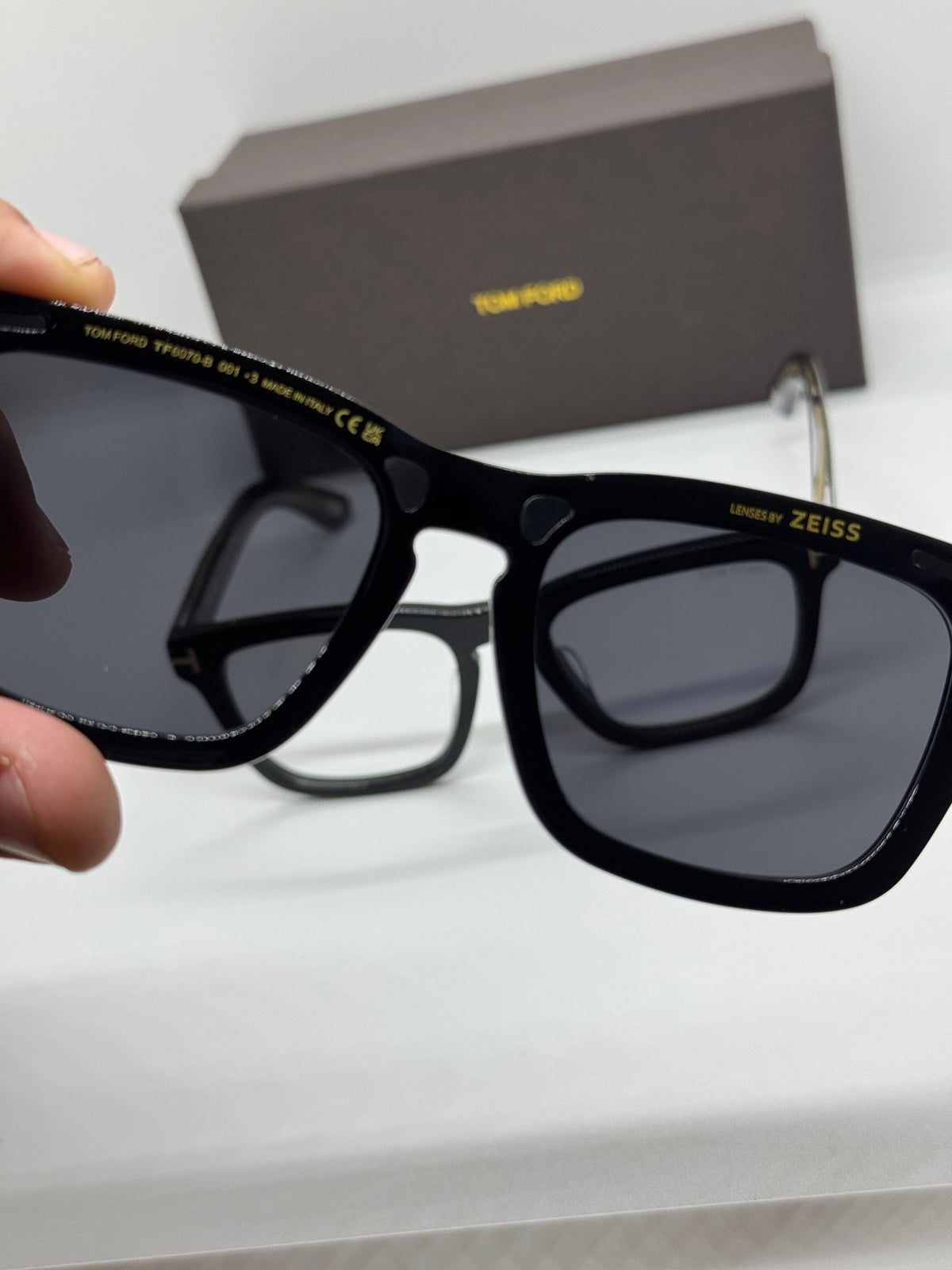 Tom Ford TF6070-B Icon Clip On Black