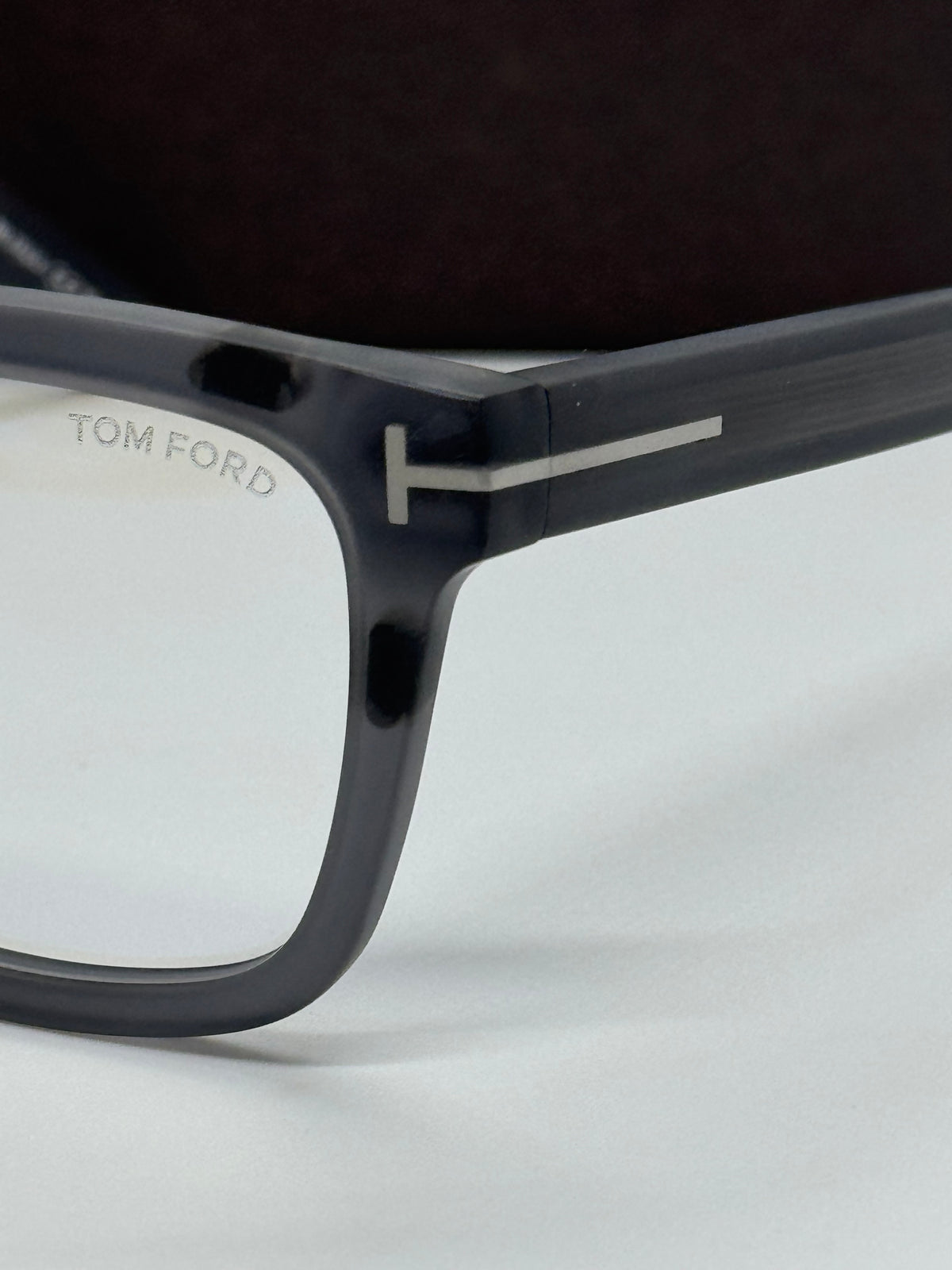 Tom Ford TF6070-B Icon Clip On Gray Matte