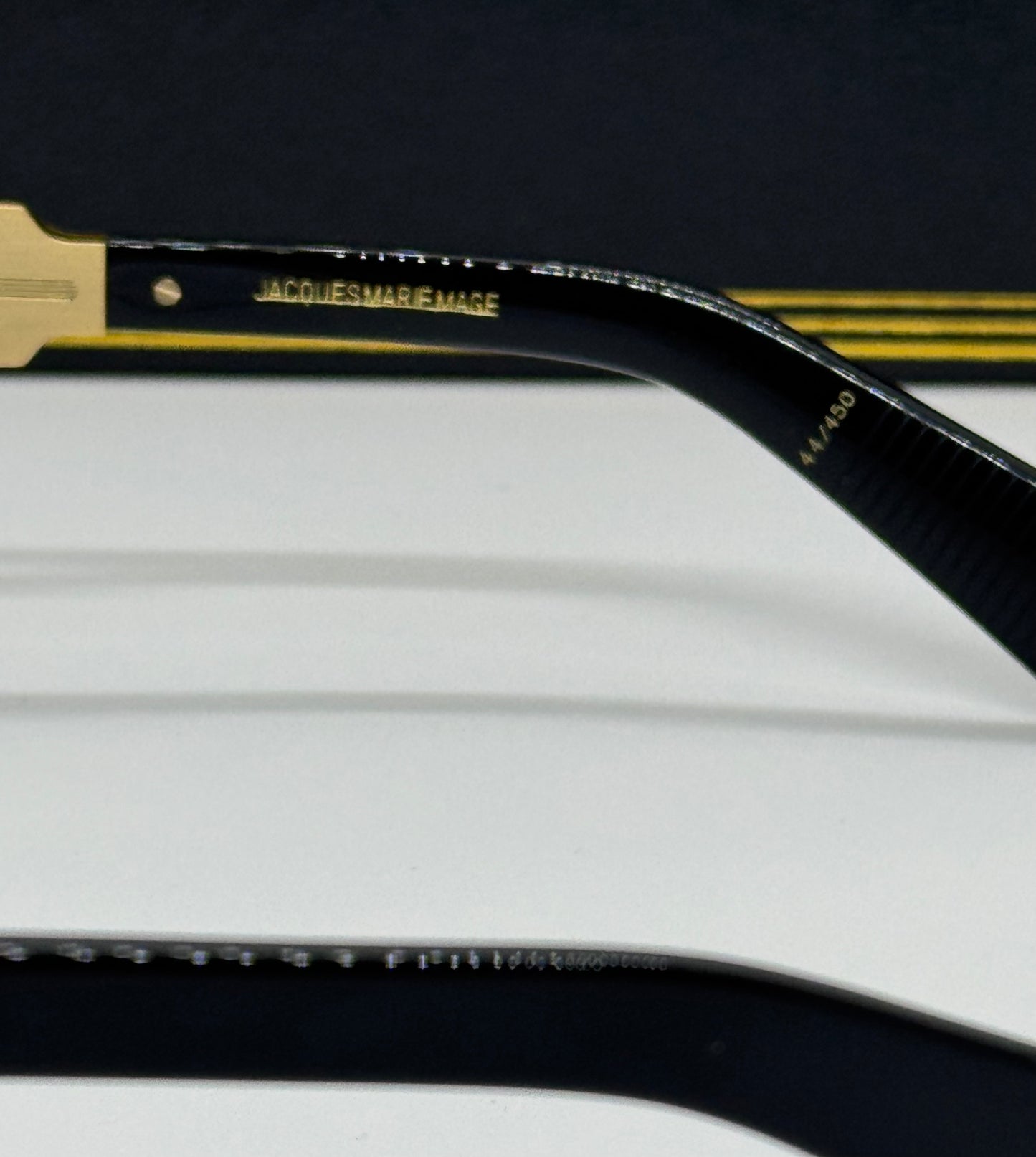 Jacques Marie Mage Fugue Black x Gold Frame