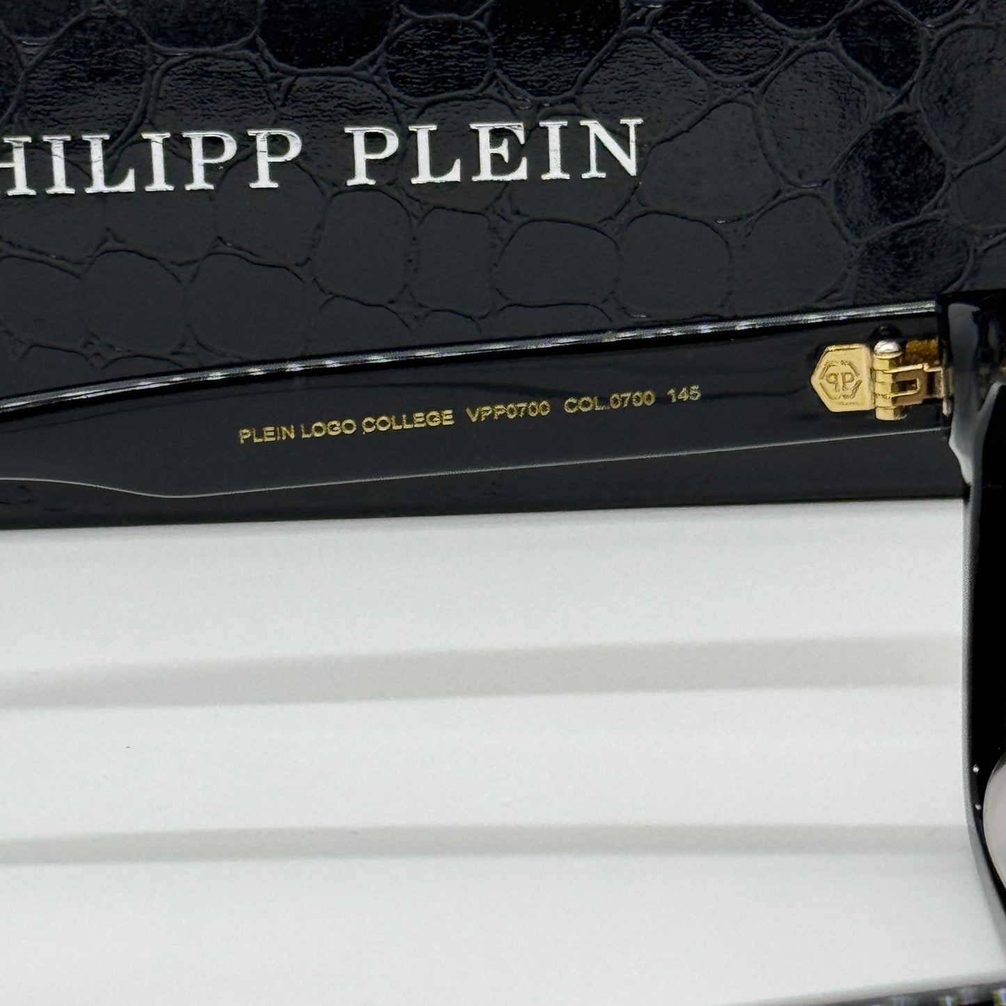 Philipp Plein Hexagonal College Brown Shade
