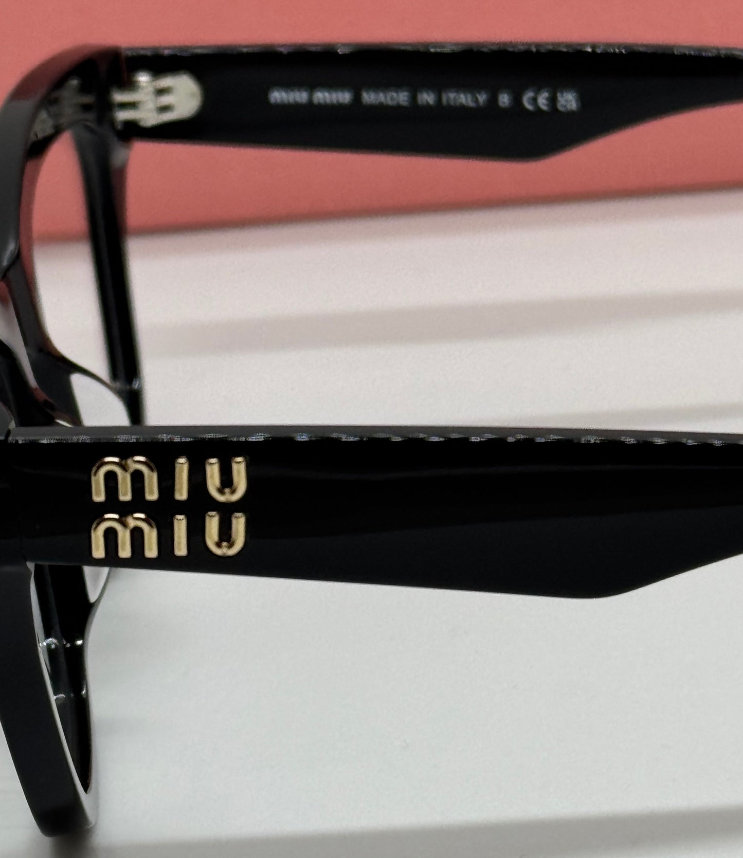 Miu Miu VMU03UV Black Frame