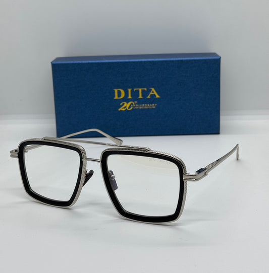 Dita Flight Titanium Black x Silver Frame