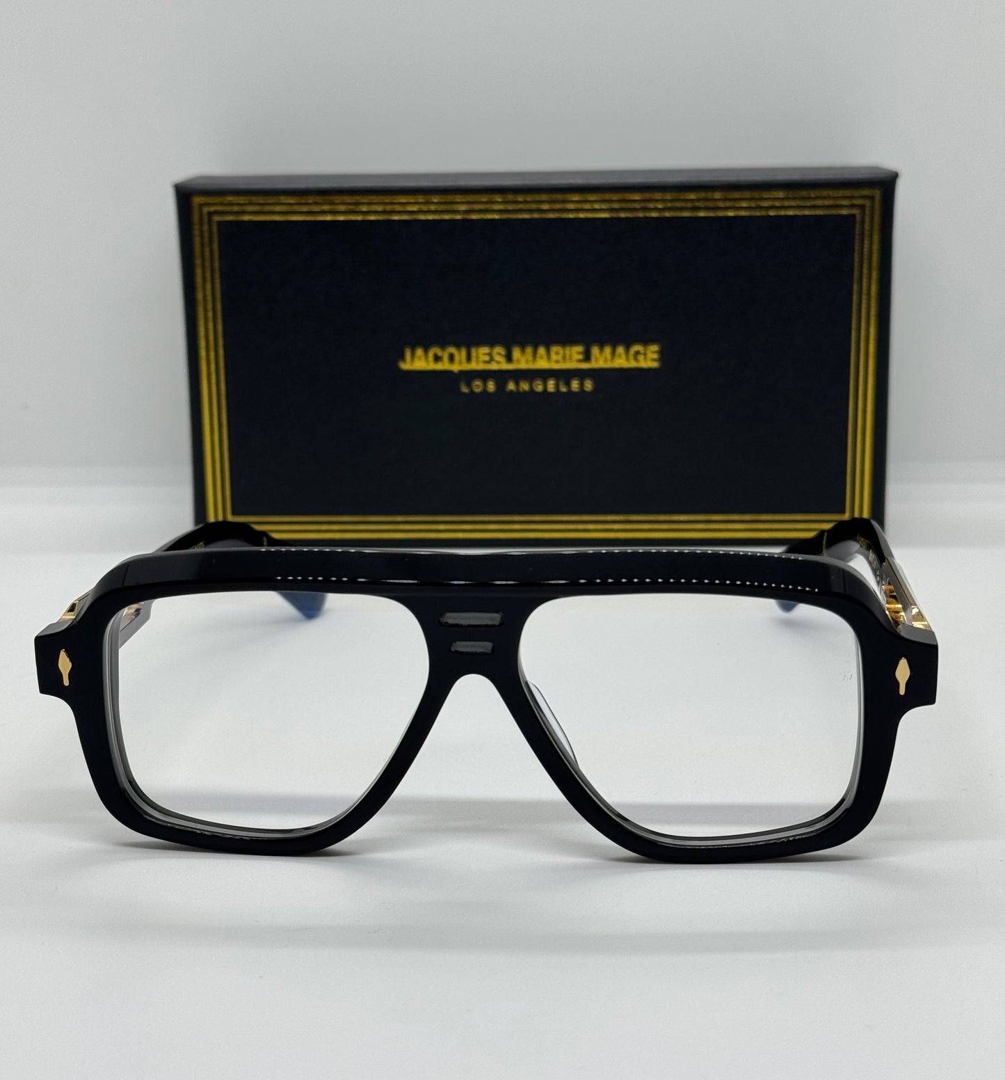 Jacques Marie Mage Fugue Black x Gold Frame
