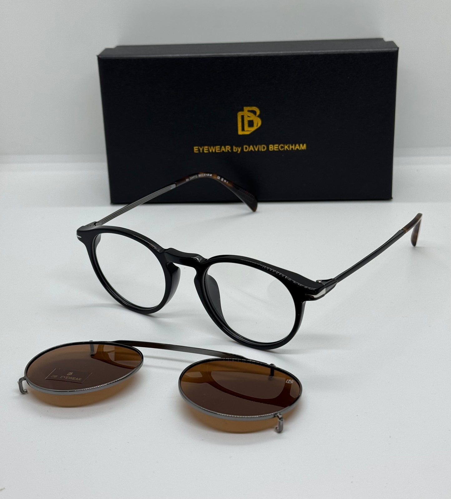 David Beckham 1003 Clip-On Brown