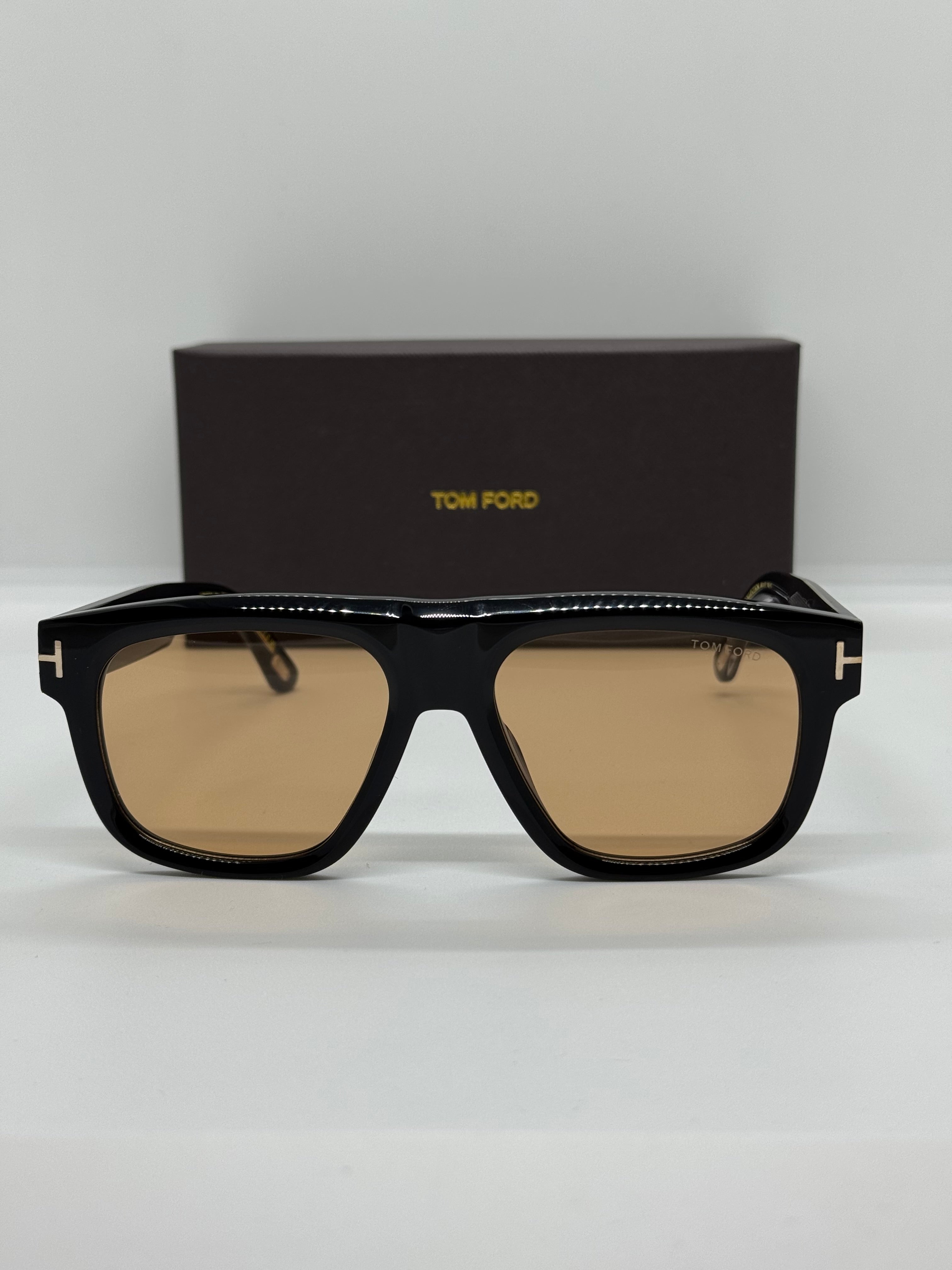 Tom Ford Icon Square TF1201 Amber Zeiss Lenses – Shadeholic