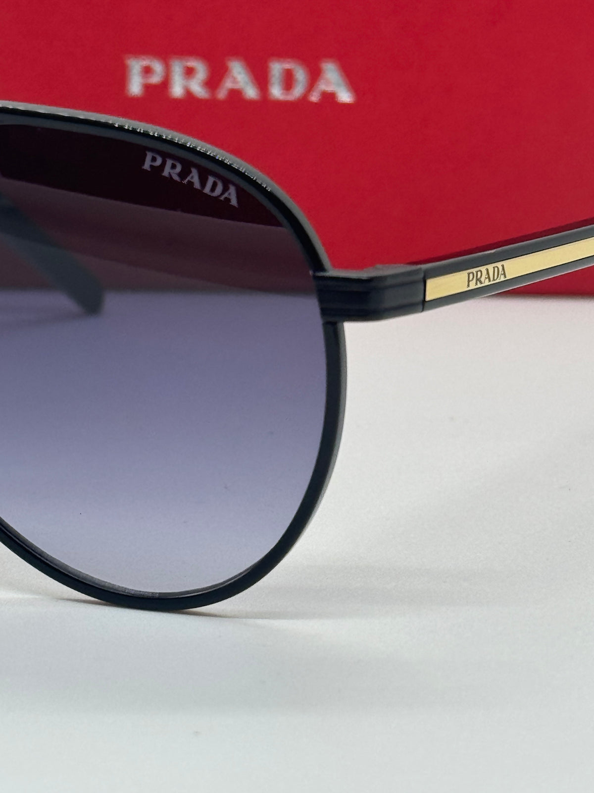 Prada PR B57S Pilot Aviator Black