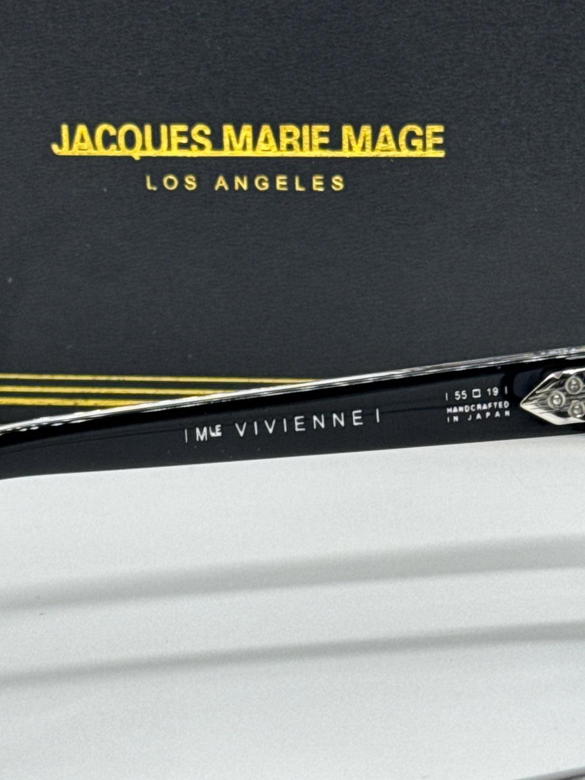 Jacques Marie Mage Vivienne Black Frame