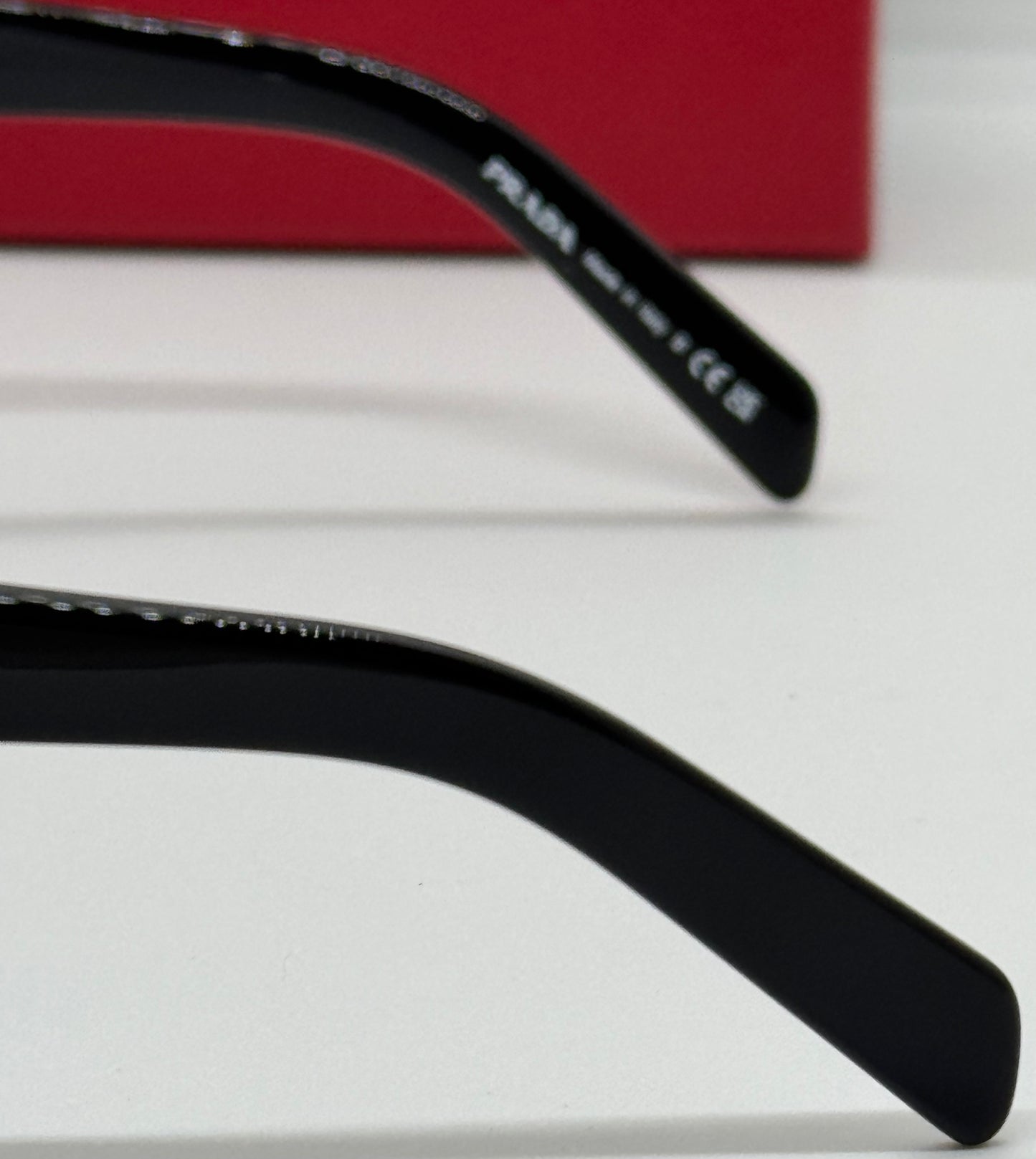 Prada Milano PR 08ZV Black Frame