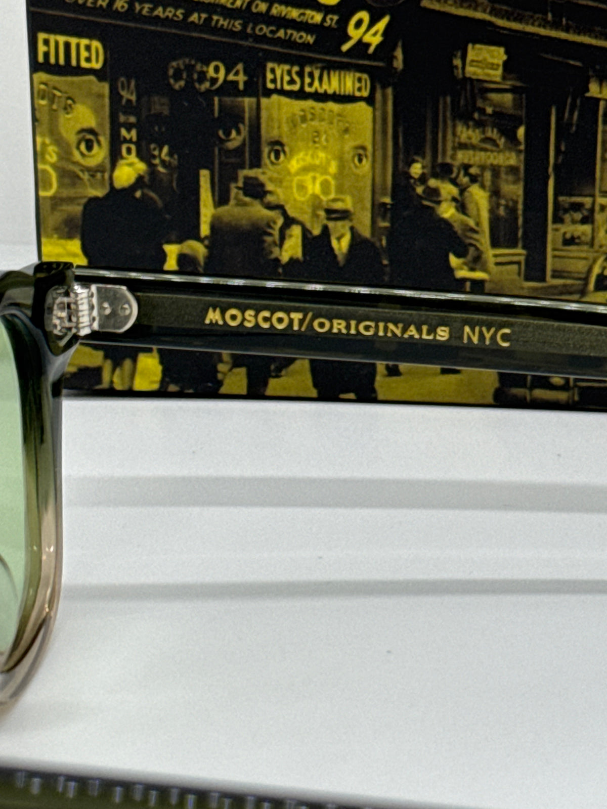 Moscot Dolt Khaki Green Shade