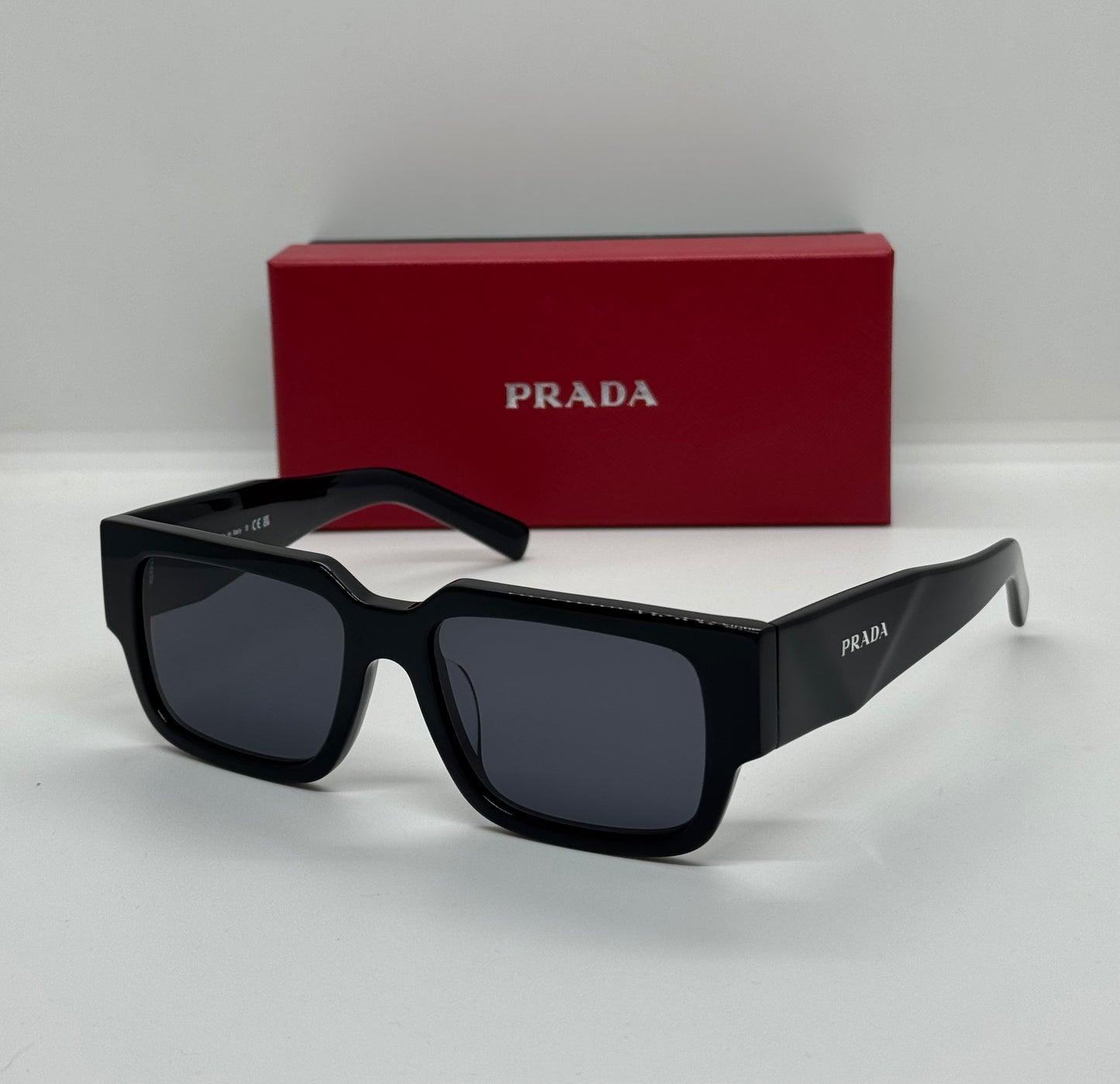 Prada SPR-B17 Rectangle Black
