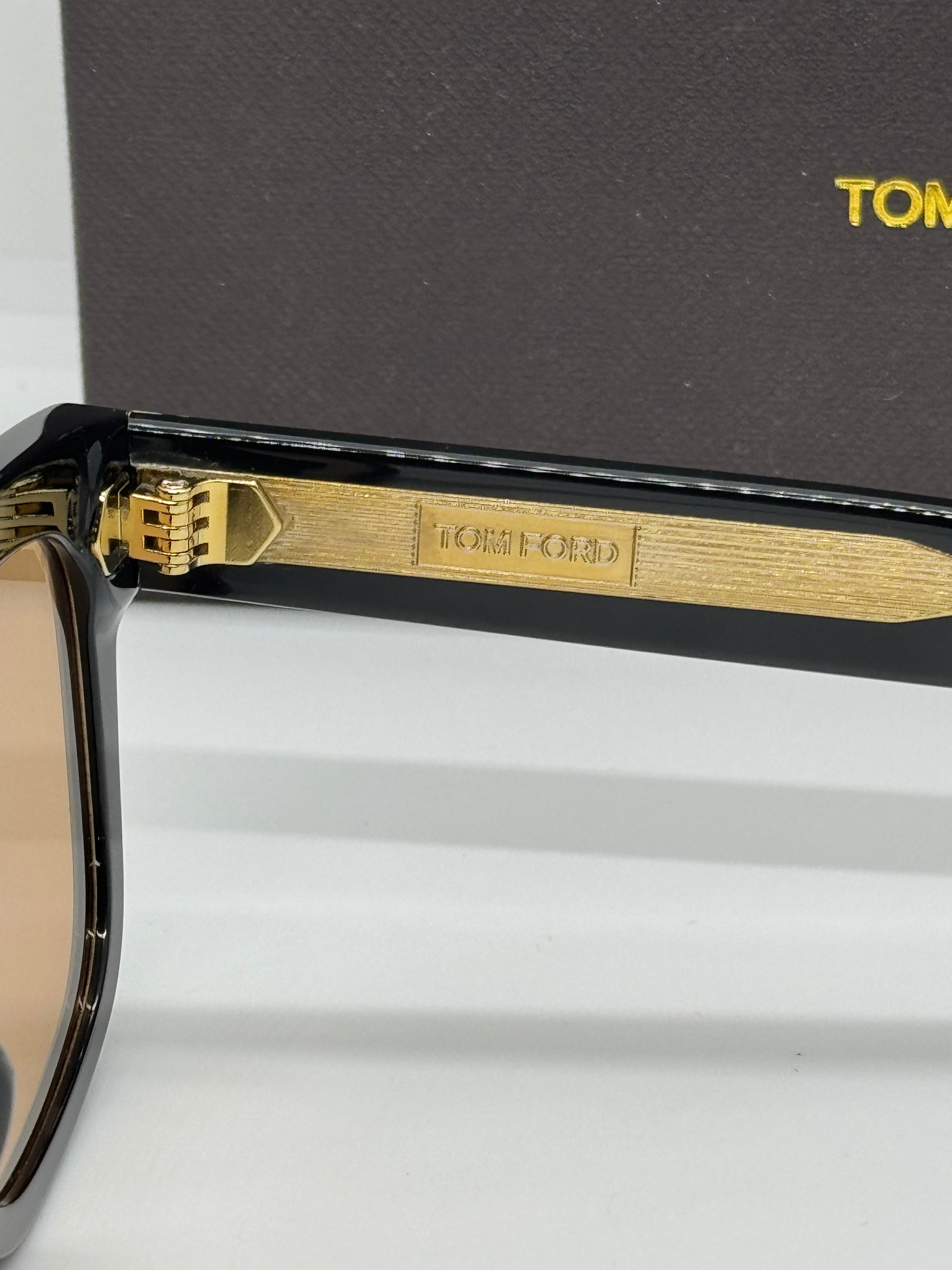 Tom Ford Icon Square TF1201 Amber Zeiss Lenses – Shadeholic