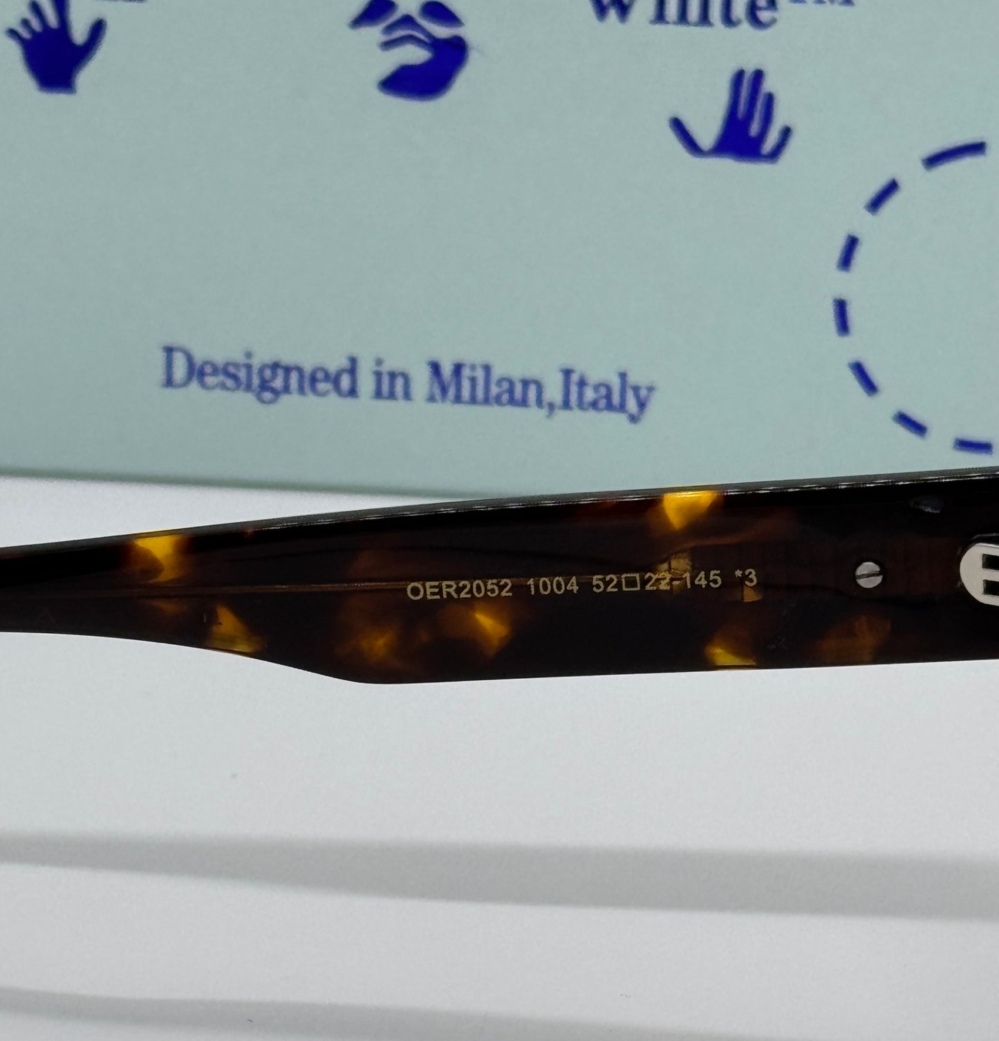 OFF-WHITE OER2052 Tortoiseshell