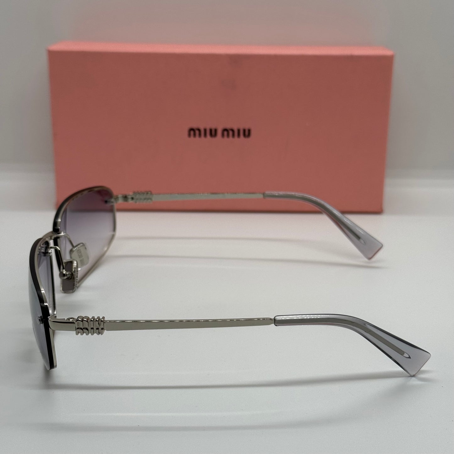 Miu Miu Gunmetal Gradient MUA50S