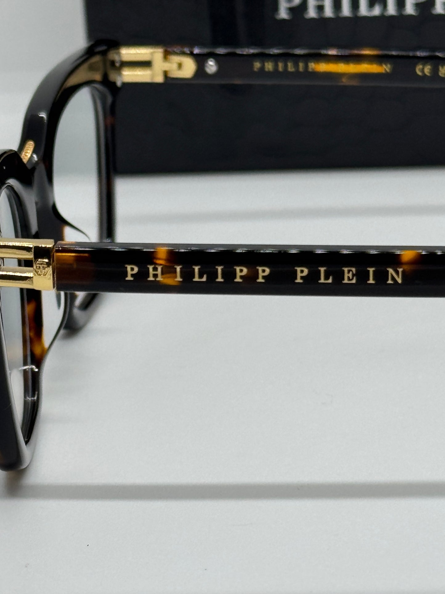 Philipp Plein Stud VPP115M Tortoise Frame