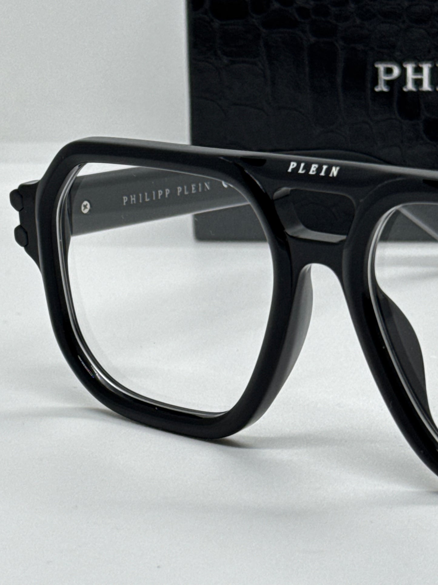 Philipp Plein Icon SPP148M Black X Silver Frame