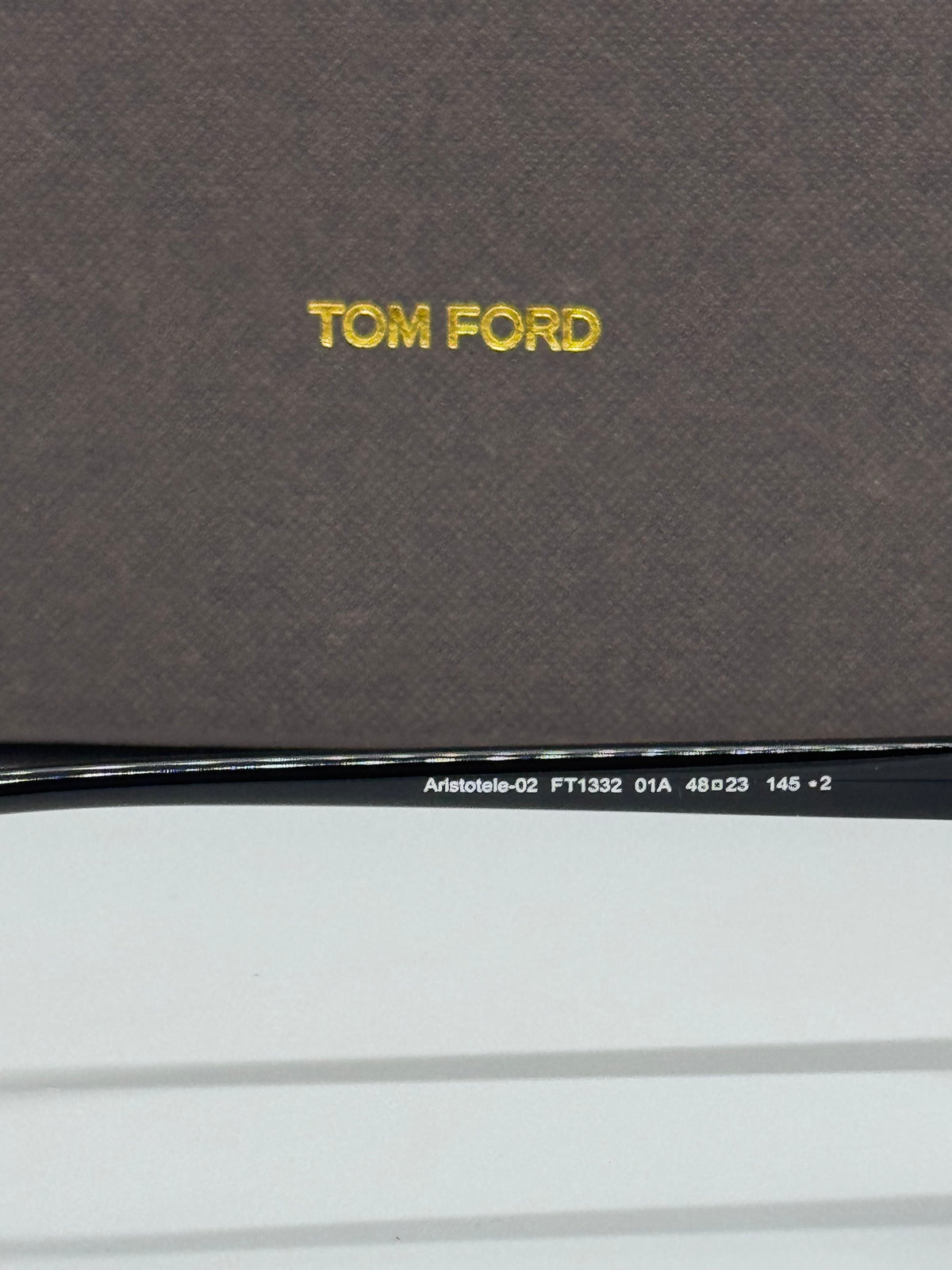 Tom Ford Aristotele-02 Oval FT1332 Black