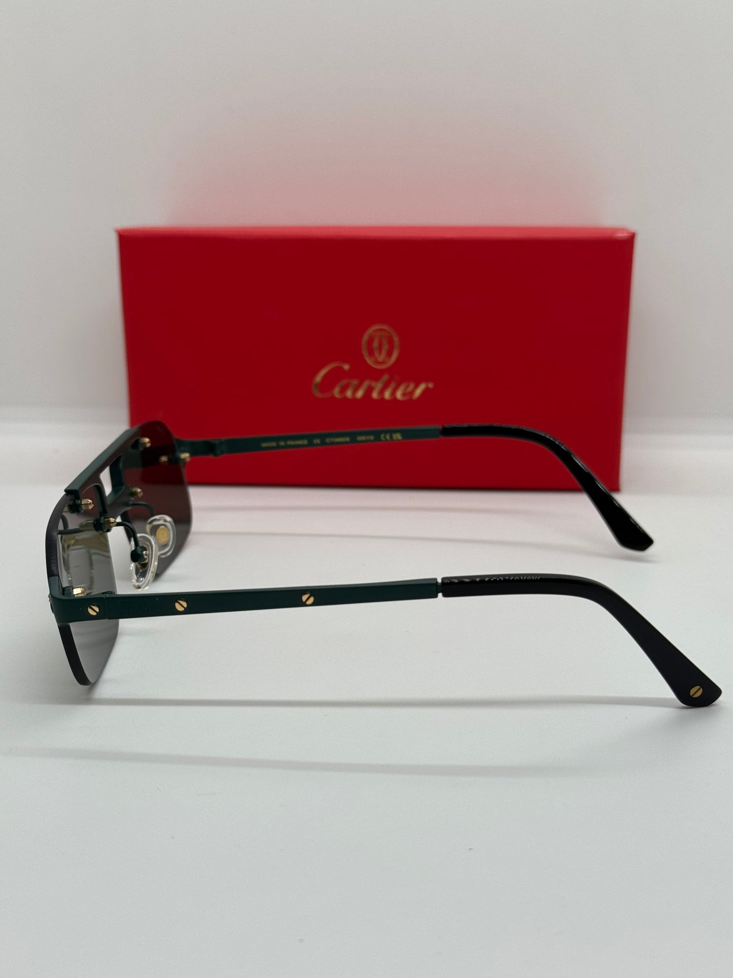 Cartier De Santos CT0660S Dark Green