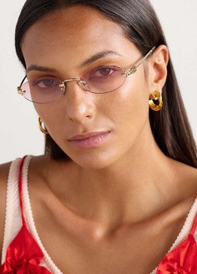 MM Logo Rimless Oval