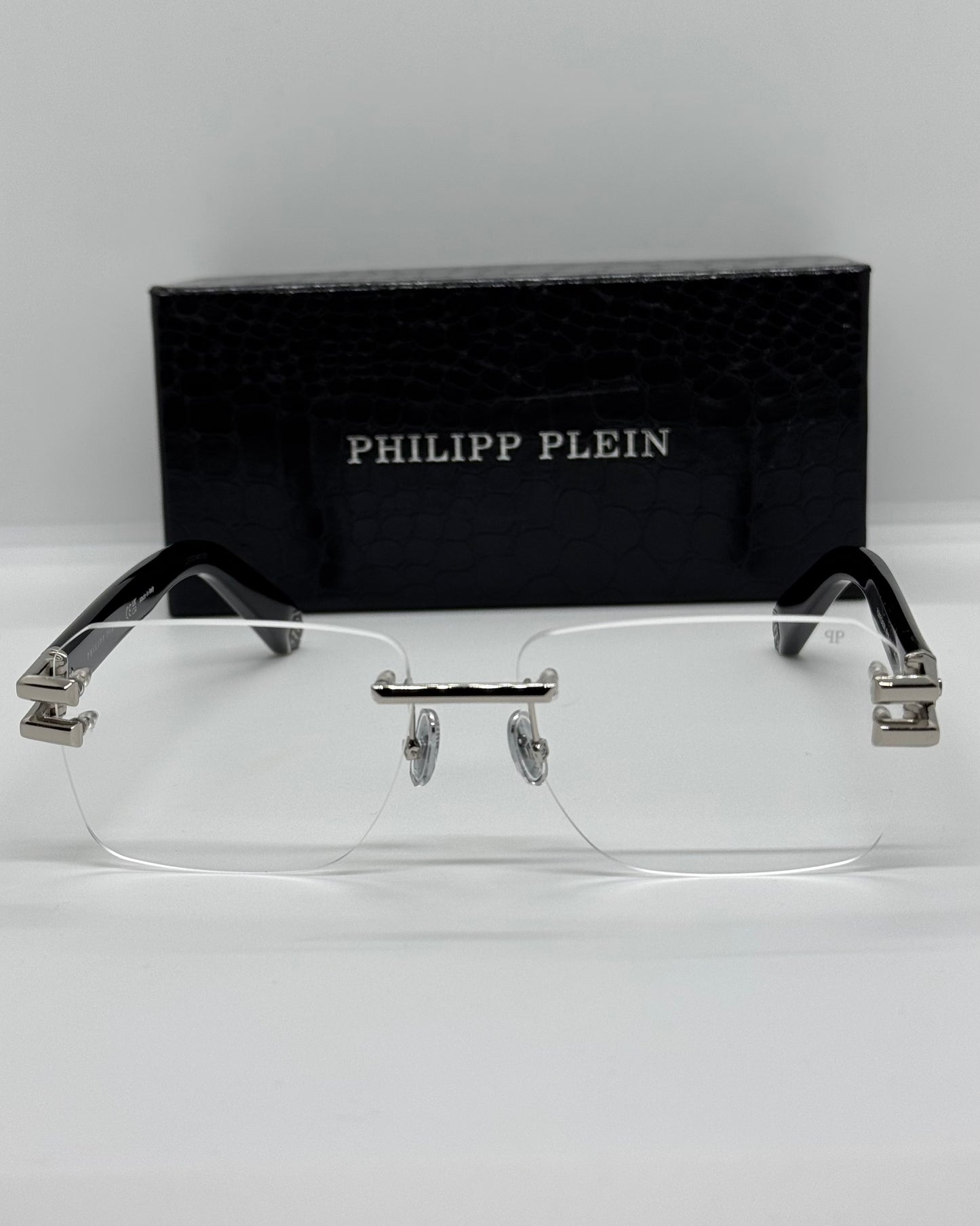 Philipp Plein VPP086 Rimless Frame