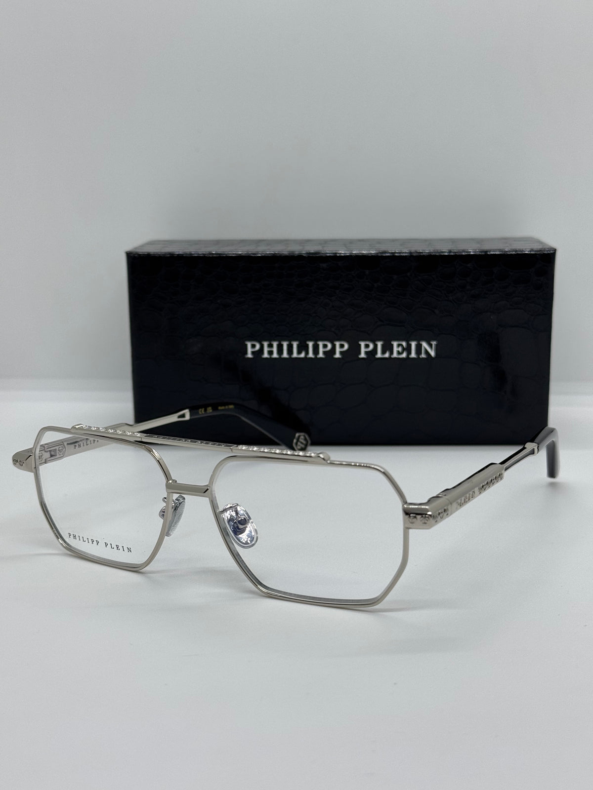 Philipp Plein Pure SPP057M Silver Frame
