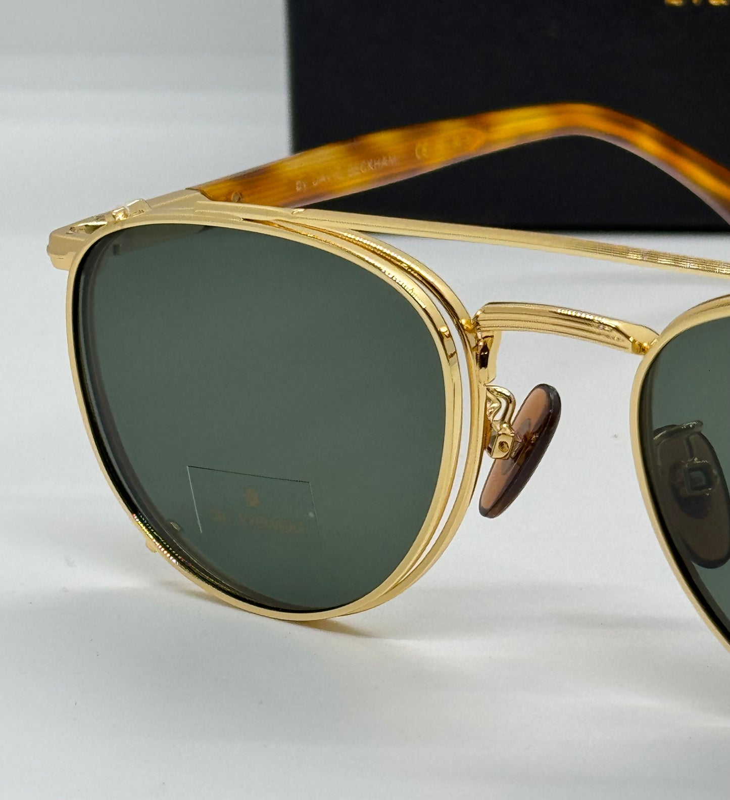 David Beckham DB1144/CS Clip-On Olive Havana