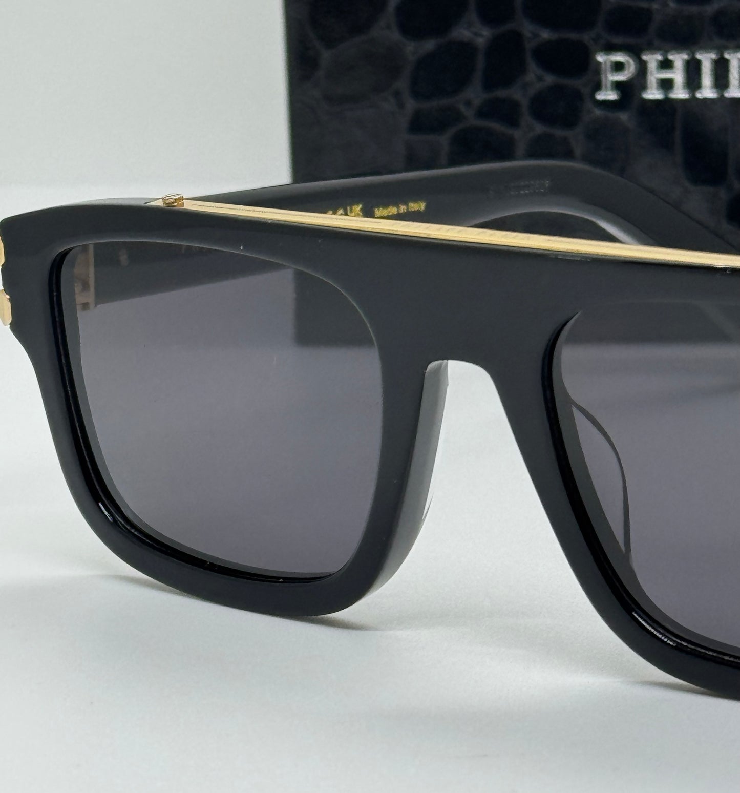 Philipp Plein SPP021 Lightfighter Black x Gold