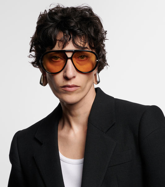 Retro Aviator Oversized