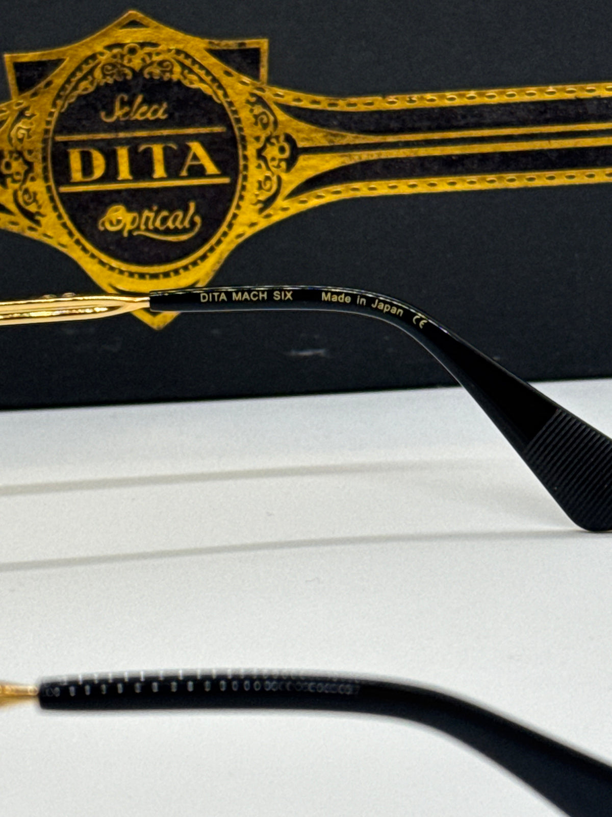 Dita Mach Six Gradient Yellow To Blue (Limited Edition)