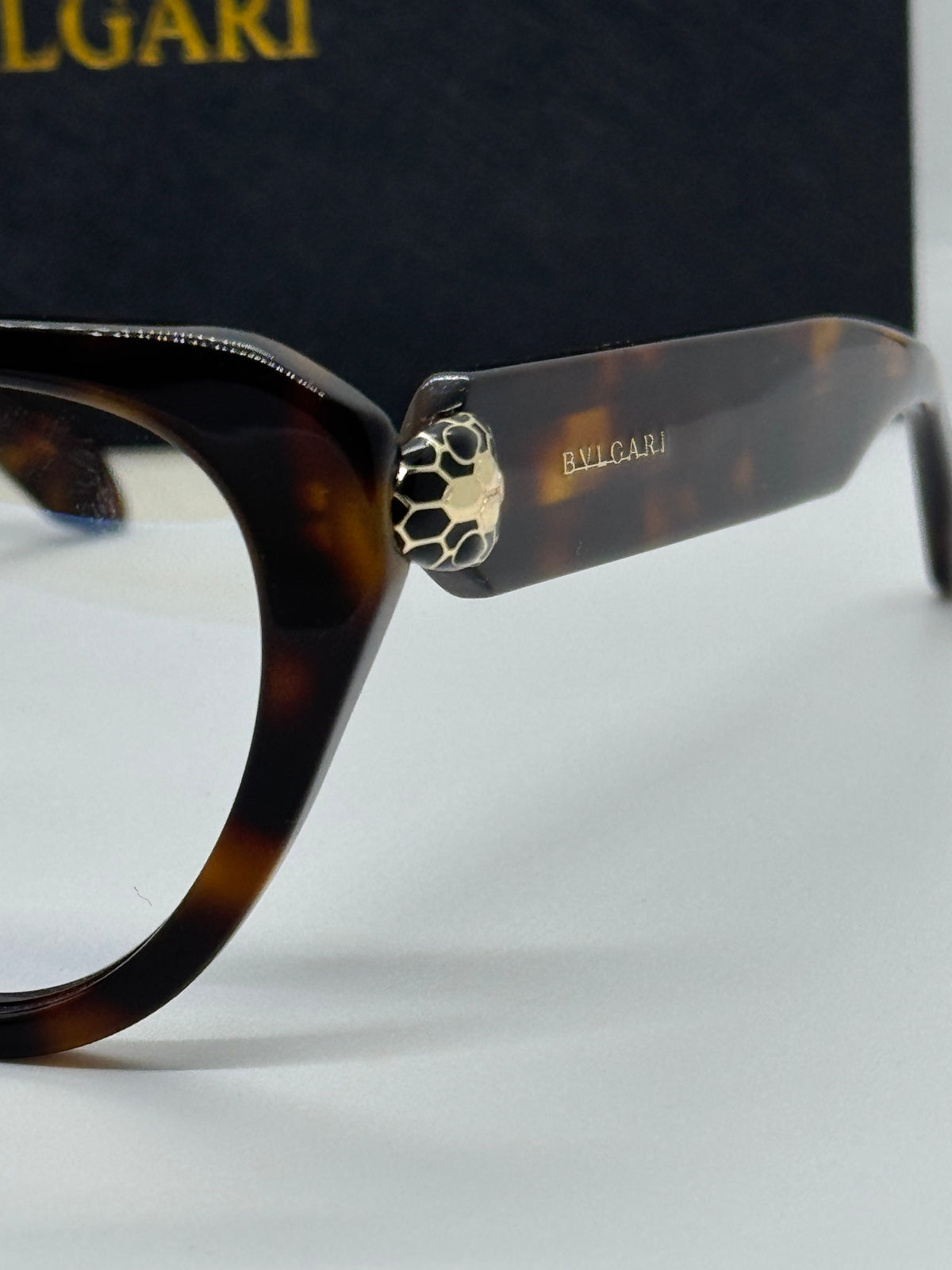 Bvlgari Serpenti BV50003I Cateye Tortoise Frame