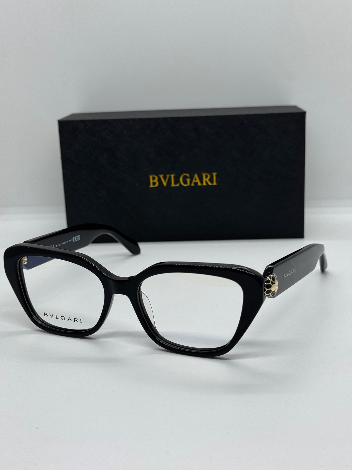 Bvlgari Serpenti BV50021I Cateye Black Frame