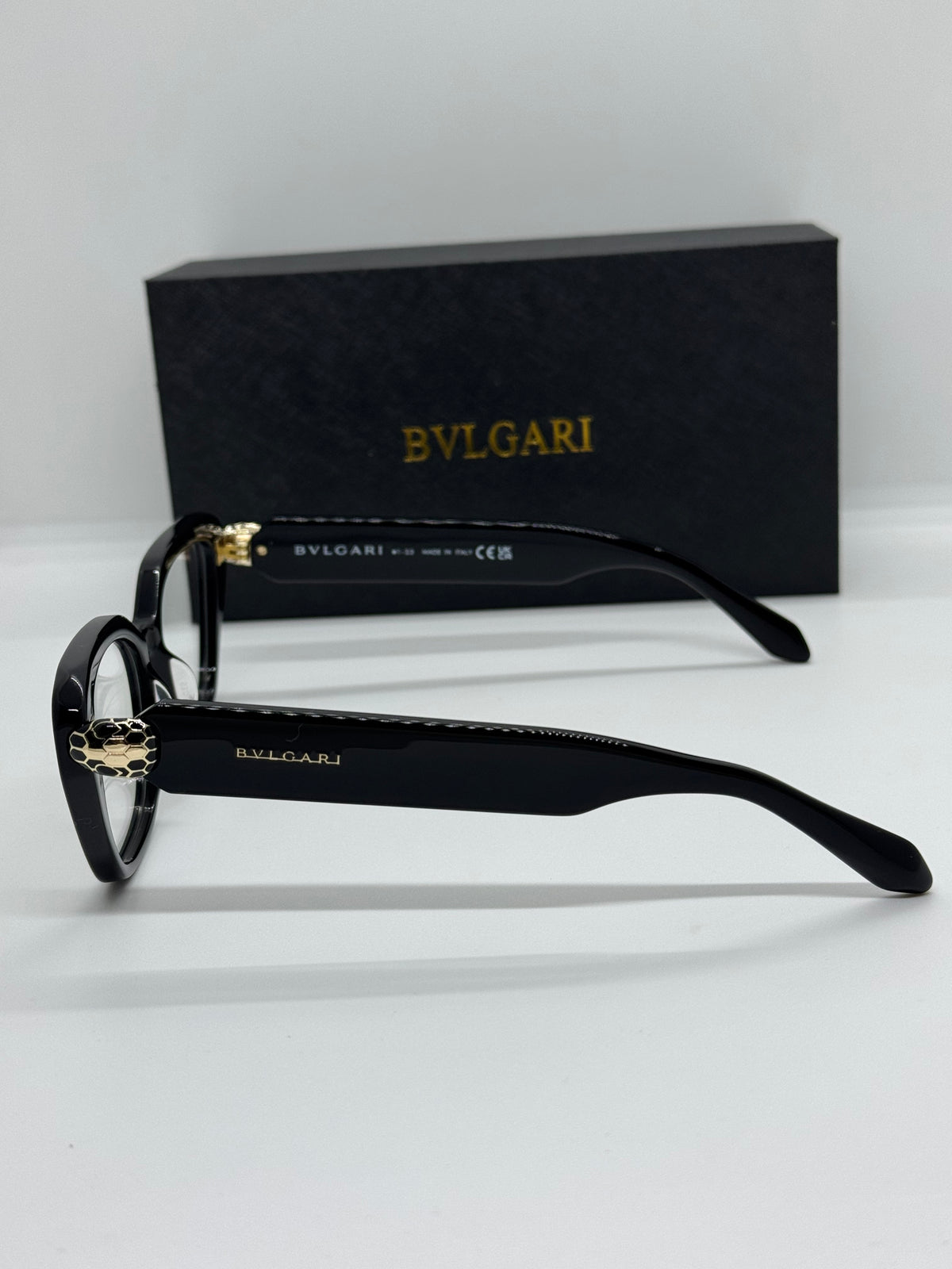 Bvlgari Serpenti BV50021I Cateye Black Frame