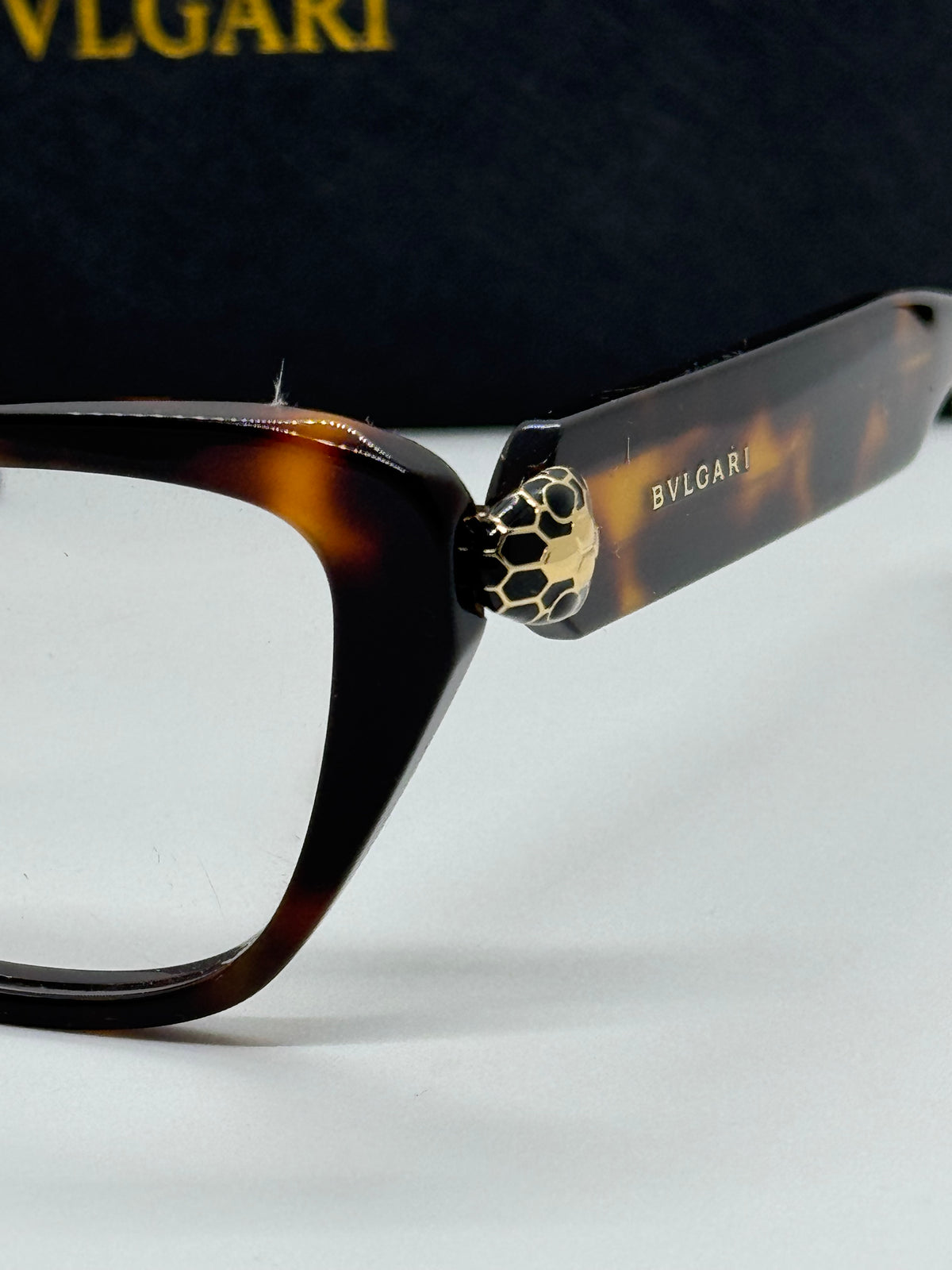 Bvlgari Serpenti BV50021I Cateye Tortoise Frame