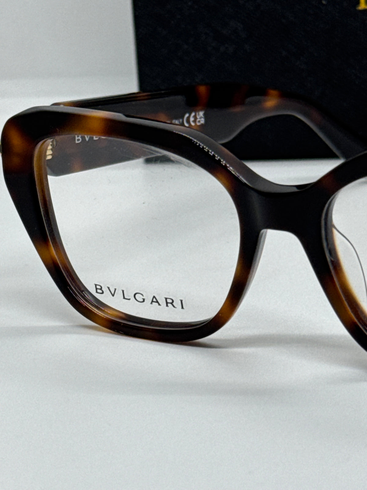 Bvlgari Serpenti BV50021I Cateye Tortoise Frame