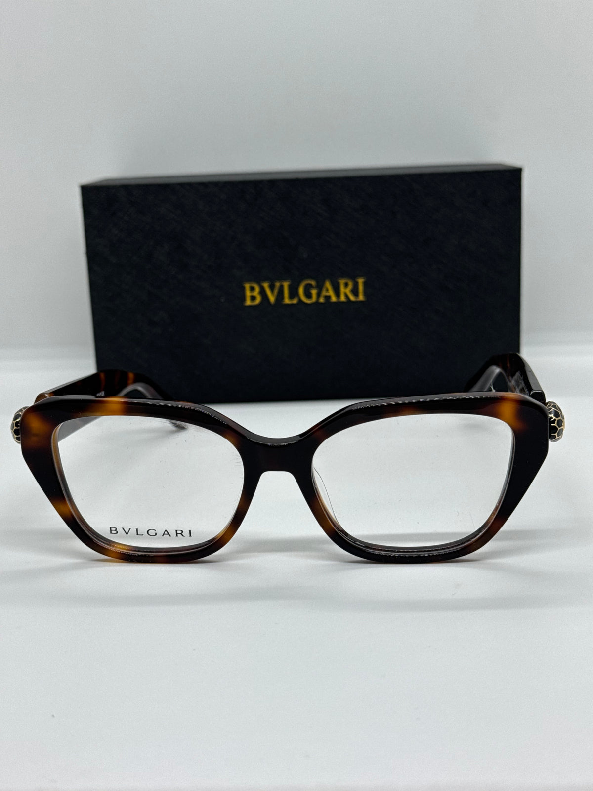 Bvlgari Serpenti BV50021I Cateye Tortoise Frame
