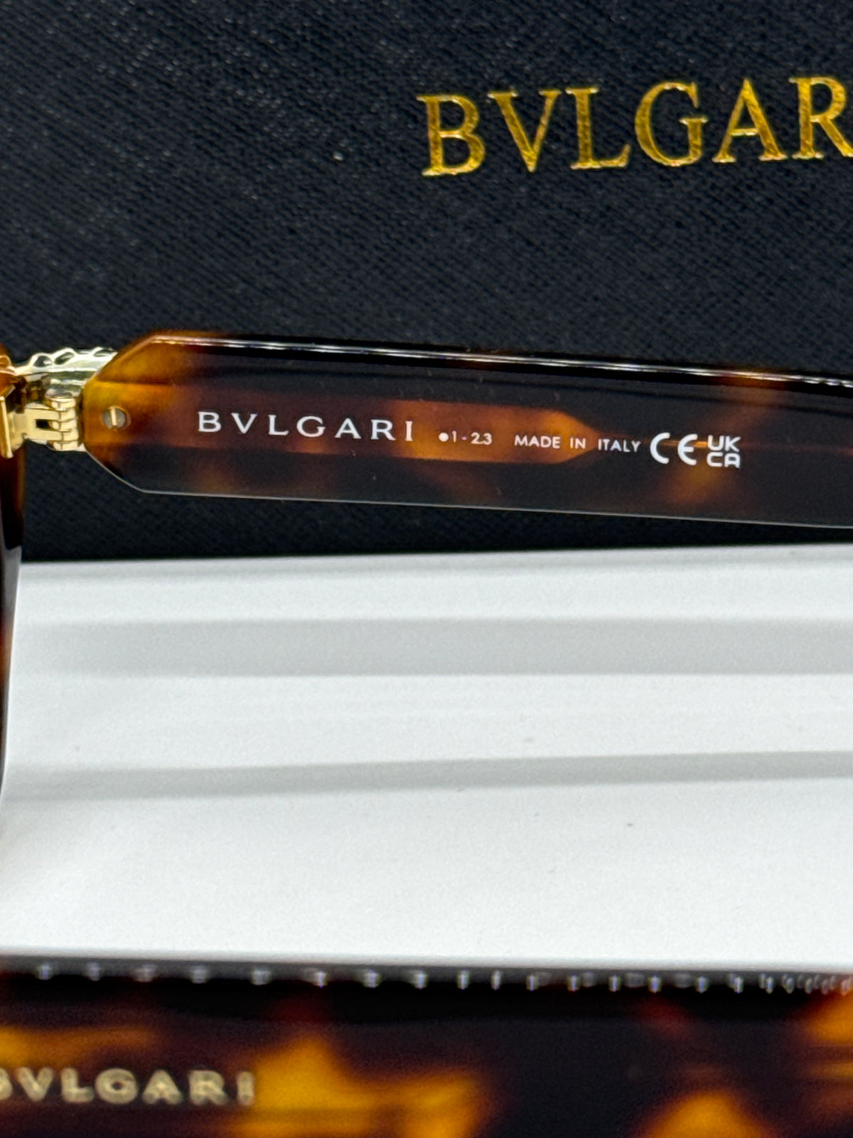 Bvlgari Serpenti BV50021I Cateye Tortoise Frame